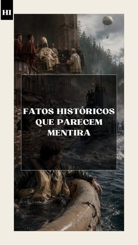 Fatos históricos que parecem mentira, mas aconteceram.
Em 1944, nove aviadores americanos foram abatidos sobre uma ilha controlada pelo Japão. Oito foram capturados e mortos. O único que escapou tinha 20 anos. Era George Bush, que décadas depois viraria presidente dos Estados Unidos.
Em 1919, em Boston, um tanque se rompeu e despejou quase 9 milhões de litros de melaço nas ruas. A onda derrubou estruturas e arrastou pessoas. Morreram 21.
No ano 897, em Roma, o corpo de um papa morto há nove meses foi desenterrado e colocado diante de um tribunal para ser julgado. Foi condenado, teve três dedos cortados e o corpo jogado no rio.
E na Segunda Guerra, o Japão soltou mais de 9 mil balões-bomba para cruzar o Pacífico. Em 1945, uma mulher e cinco crianças encontraram um deles durante um piquenique no Oregon. Foram as únicas mortes por ação inimiga em solo americano continental na guerra inteira.
👍 Deixa o like e comenta: qual desses você achou que era mentira?
📜 Siga @historiailtda.